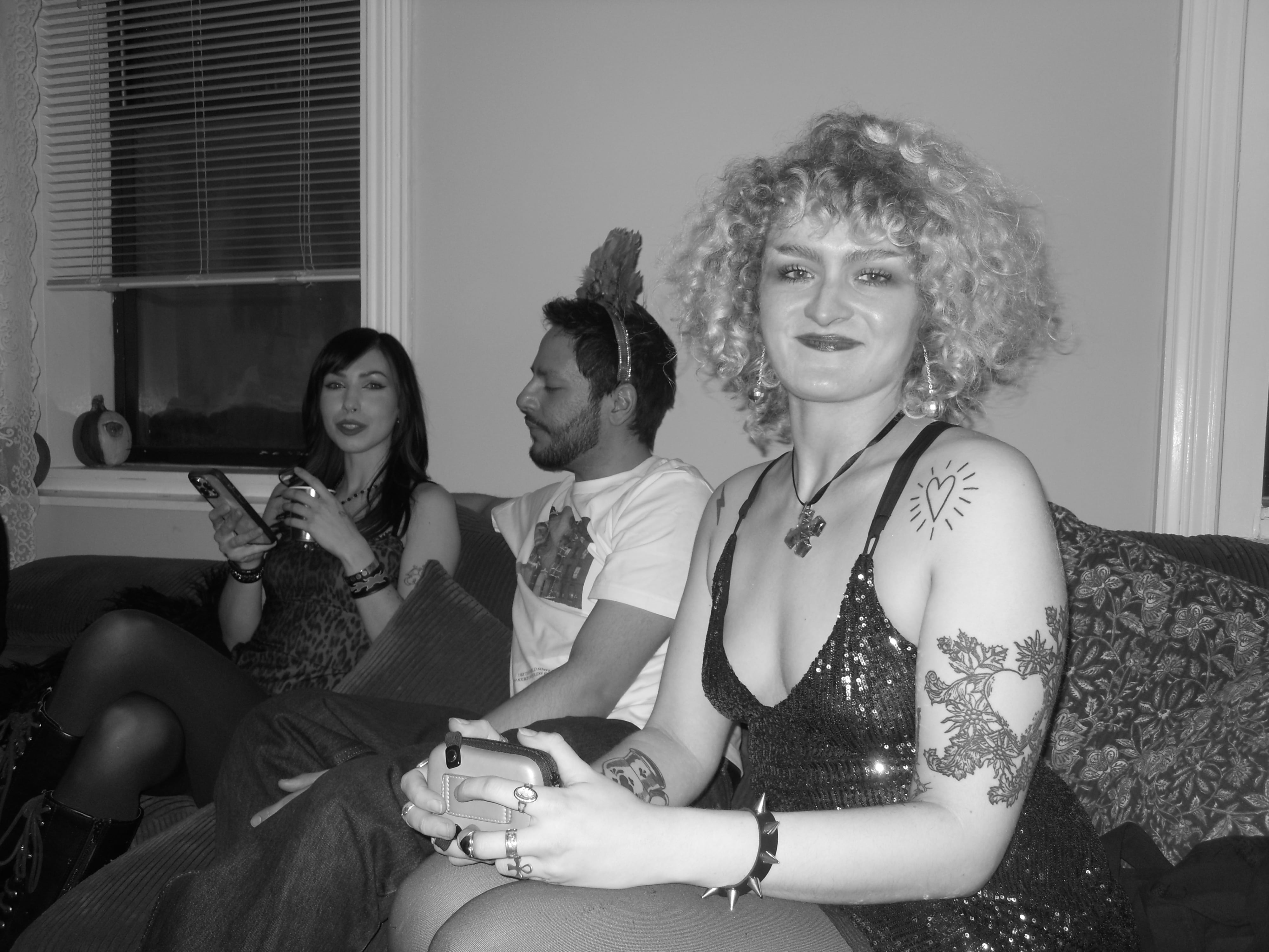 a picture of Grace, Carlo, and Anna