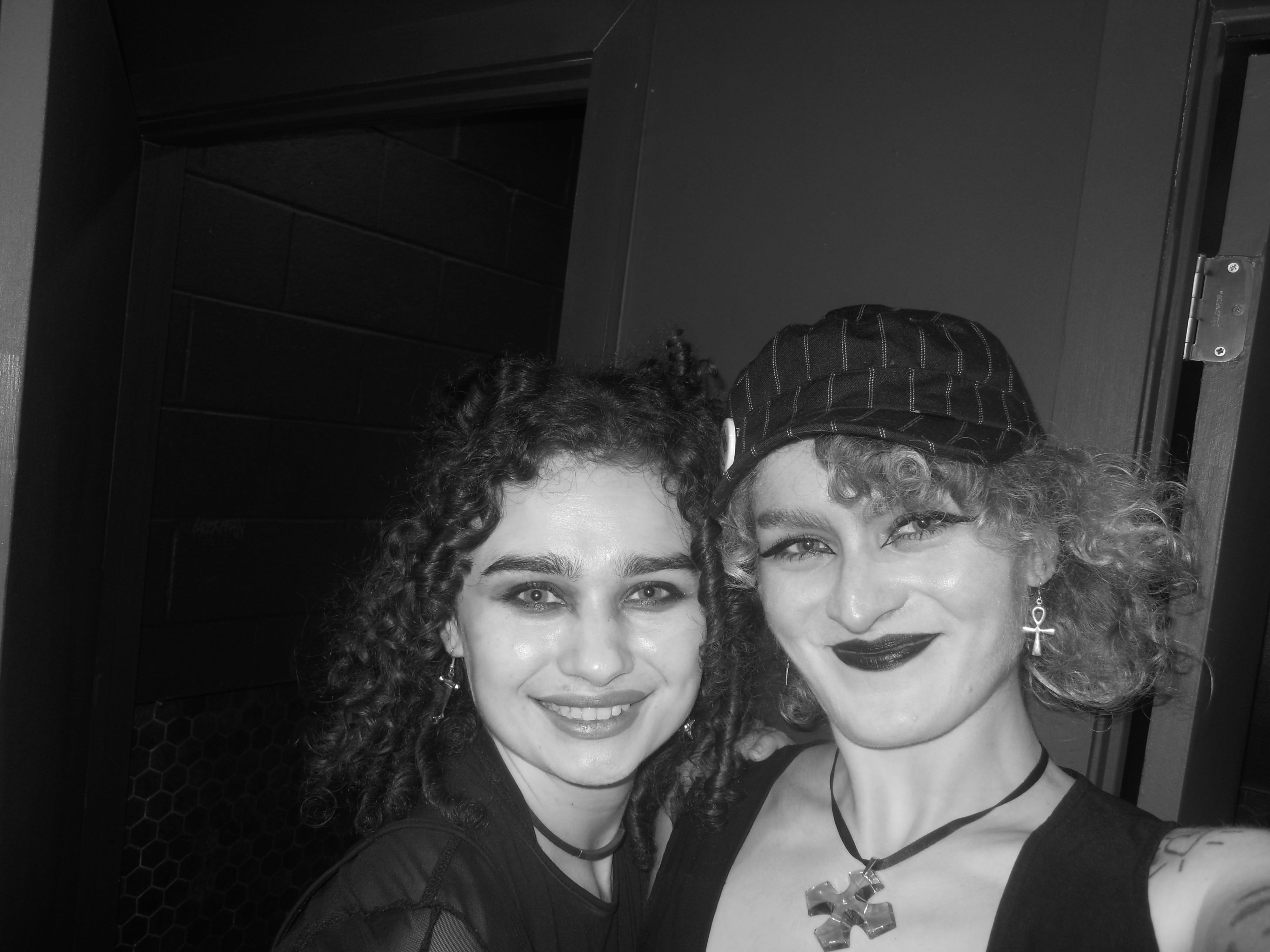 a picture of Chloe and Anna