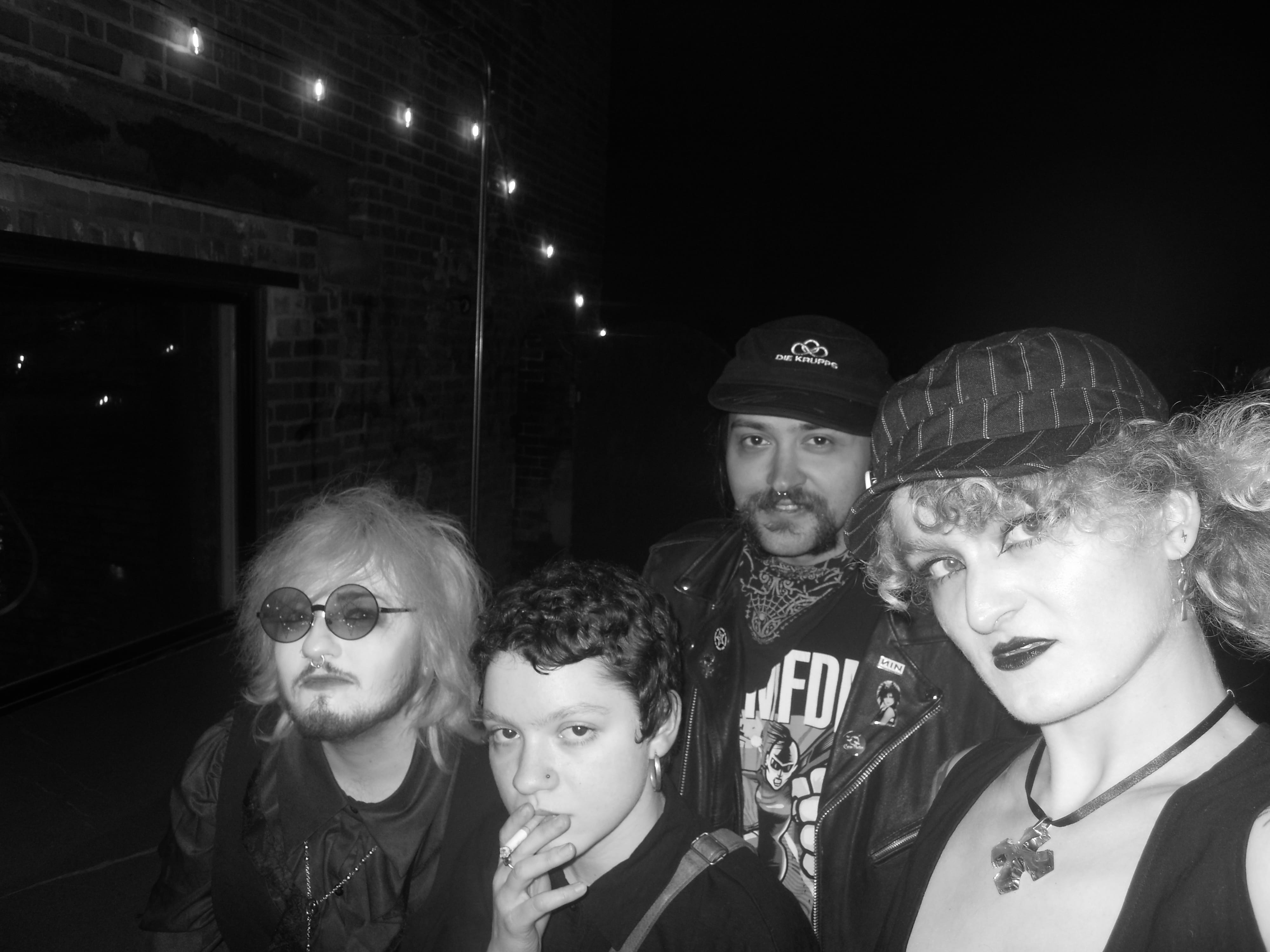 a picture of Rian, Estelle, Jahred, and Anna